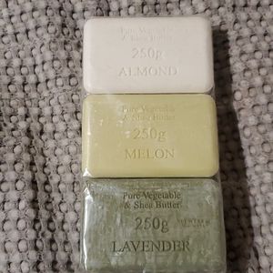 Genuine Spa Vegetable Soap pk of 3